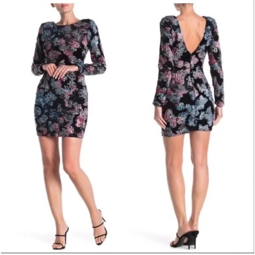 Dress The Population Womens Lola Cocktail Dress, size small